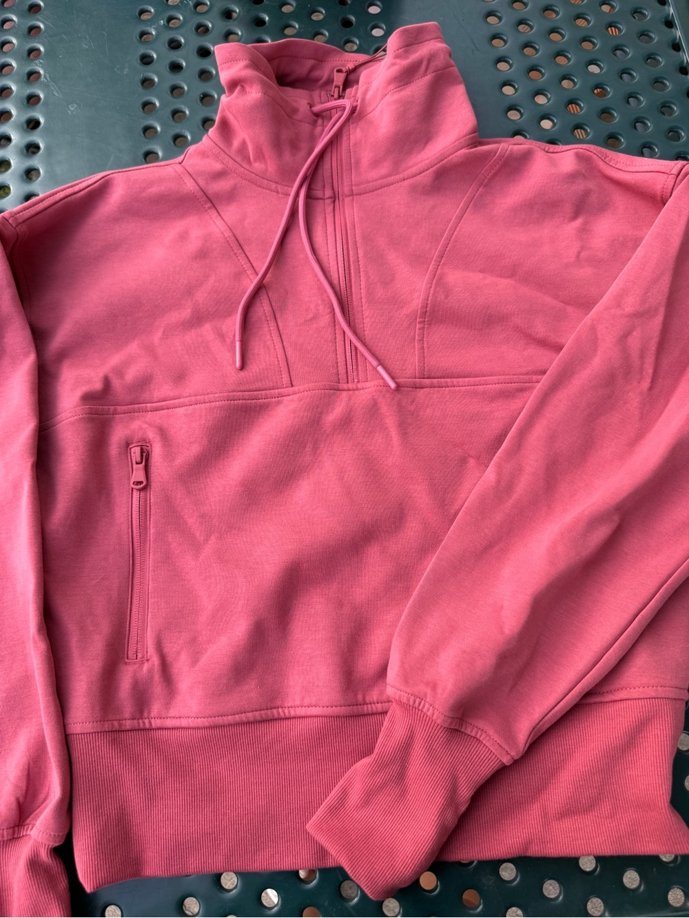 Women’s Quarter-Zip Pullover Sweater size small